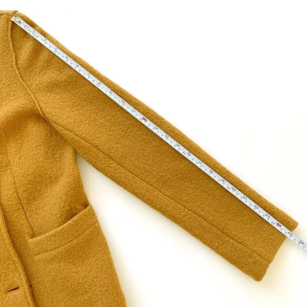J.Crew Italian Boiled Wool Double Breasted Jacket 6